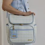 Mochila 2x1 Xadrez Pequeno Príncipe com Chaveiro