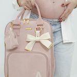 Mochila Bag  Cotelê Rose