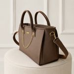 Bolsa New York  Marrom Ferrari