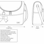 Bolsa Paris Off White com Rosé