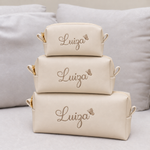 Kit Trio Necessaire Bege