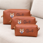 Kit Trio Necessaire Caramelo