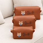 Kit Trio Necessaire Caramelo