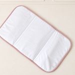 Trocador Portátil Off White com Rose