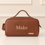 Necessaire de Maquiagem Caramelo