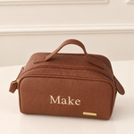 Necessaire de Maquiagem Caramelo