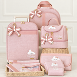 Kit Maternidade Linho Rose com Salmão