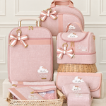 Kit Maternidade Linho Rose com Salmão
