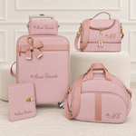Kit Maternidade Linho Rose com Salmão