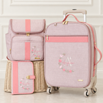 Kit Maternidade Linho Rose com Rosa