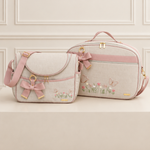 Kit Tradicional Linho Cru com Rose