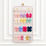Porta Laço Off White com Floral 