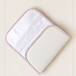 Trocador Portátil Off White com Floral 