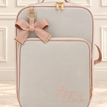 Mala de Rodinha com Bolso Perola com Rosegold