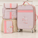 Kit Maternidade Linho Rose com Rosa