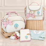 Kit Tradicional Off White com Rosa