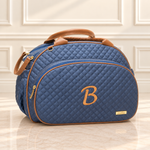 Bolsa Maternidade Azul Marinho Matelado
