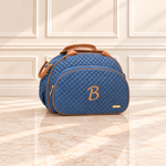 Bolsa Maternidade Azul Marinho Matelado
