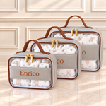 Kit Necessaire Cristal Fendi com Caramelo