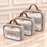 Kit Necessaire Cristal Fendi com Caramelo