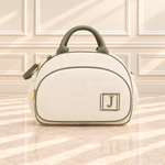 Bolsa Maternidade Tricot Off com Verde