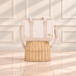 Bolsa Londres Xadrez Rosé
