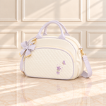 Bolsa Maternidade Off White com Lavanda
