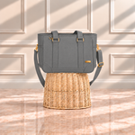 Bolsa Londres Cinza Chumbo