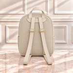 Mochila Tradicional Linho Cru com Off White