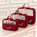 Kit Necessaire Cristal Marsala com Rosé