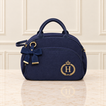 Bolsa Maternidade Linho Azul Marinho