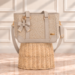 Bolsa Londres Tresse com Bege