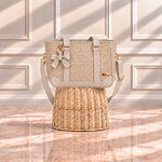 Bolsa Londres Tresse com Bege