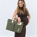 Bolsa Viena Cotelê Verde