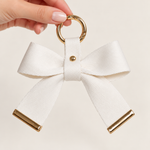 Chaveiro Laço Fita Off White