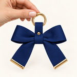 Chaveiro Laço Fita Azul Marinho