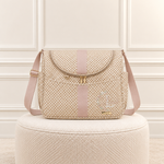Bolsa Paris Tresse com Rose