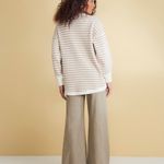 Cardigan Tricot Escama Areia