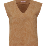 Blusa Bordado Areia