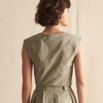 Blusa Bordado Chá Verde