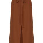 Saia Midi Duna Castanho