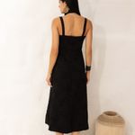Vestido Midi Aurora Preto