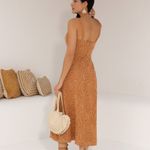 Vestido Midi Aurora Castanho