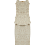 Vestido Midi Mayfair Dourado