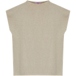 Blusa Gola Tricot Areia