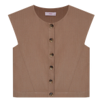 Blusa Leeds Camelo