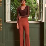 Blusa Tule Oxford Marrom