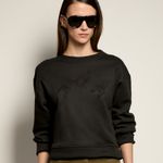 Moletom Pied de Poule Preto