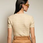 Blusa Tricot Square Areia