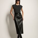 T Shirt Estonada Ascot Preto